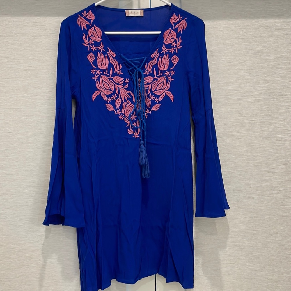 ALTERED STATE BRAND! BEAUTIFUL NAVY BLUE COVER UP!